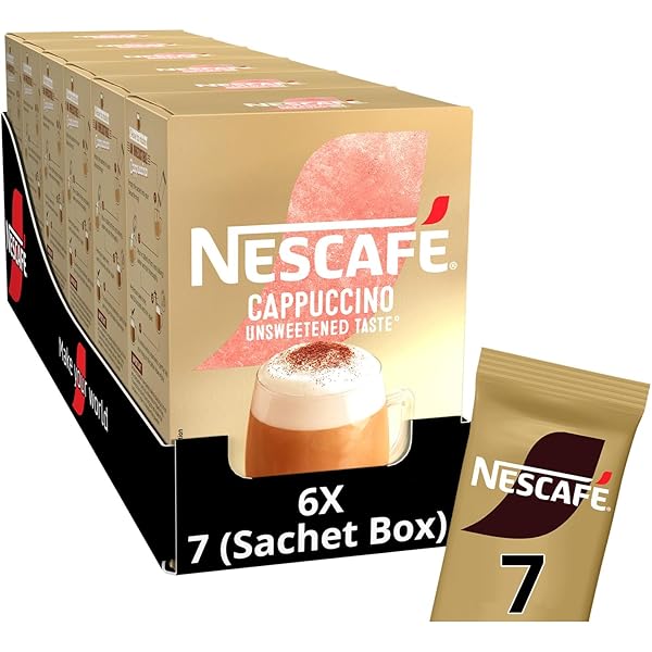 Amazon.com : NESCAFE UNSWEET Cappuccino SACH PK50 16G : Coffee